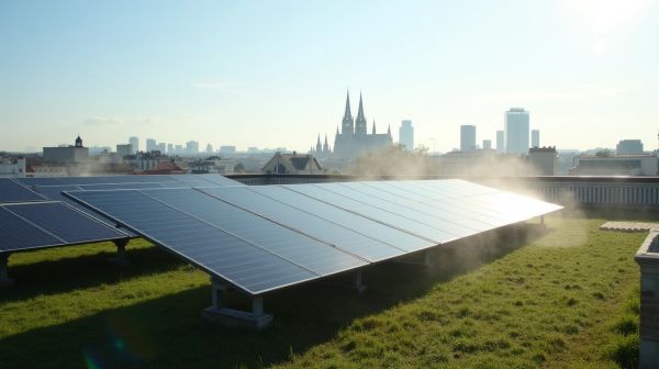 Une installation de panneaux solaires à Lyon fait le choix de l'énergie renouvelable